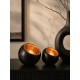 Luxury Candle set  Pia zwart/goud